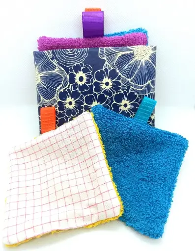 Lingettes démaquillantes réutilisables